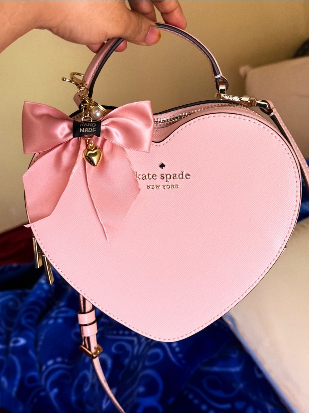 kate spade Pink Heart shack Crossbody